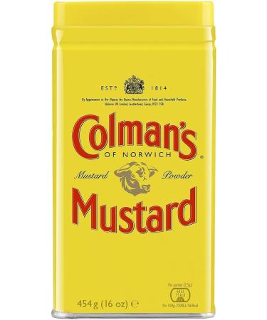 Colman's Original English Mustard Powder Superfine and Vegan English Mustard Flour without Artificial Additives (2 Piece (2 - Buy Online on GoSupps.com
