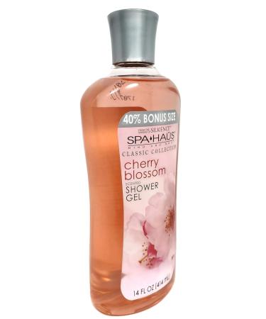 Shop Spa Haus Mind and Body Classic Cherry Blossom Scented Shower Gel - 14 FL Oz | International Shipping Available - Buy Online on GoSupps.com