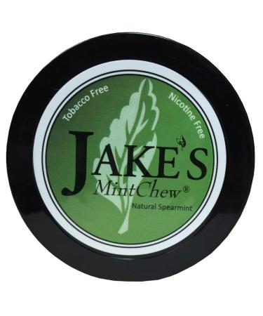 Jake's Mint Chew - Spearmint - Tobacco & Nicotine Free!