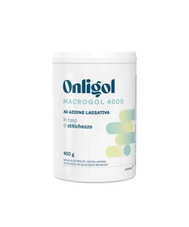 Onligol 400 g oral medical device powder based on macrogol 4000 especially useful for subjects with constipation 400 g