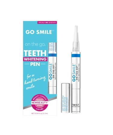 GO SMILE On The Go Teeth Whitening Pen, clinically Proven, no Sensitivity, 1.3mL, Kosher Teeth Treatment for Men & Women