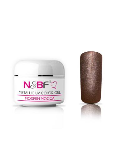 N&BF 4er Color Gel Set Bronze Shimmer | 4x5ml UV Color Gel | EU-Made Savings Package for Geln gel & Nail Art Design | Professional Colorful Nagelgel - Buy Online on GoSupps.com