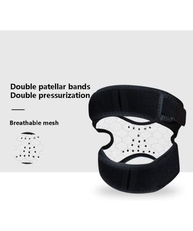 FCSHFC Patella Knee Brace Stabilizer - Men & Women Arthritis Support for Running Jump Rope Volleyball and Sports - Buy Online on GoSupps.com