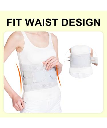 Buy Back Brace for Lower Back Support | Unisex Lumbar Support Belt for Herniated Disc & Recovery | Adjustable Breathable Waist Protector (Large) - International Shipping Available - Buy Online on GoSupps.com