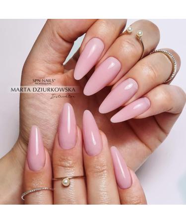 SPN Nails Professional TiXo Gel Cover Nude by MAD 50g- Gel Builder For Extension - Nail Strengthener - Opaque Pink Effect - Professional Home & Salon Use LED/UV Lamp Curable - Buy Online on GoSupps.com