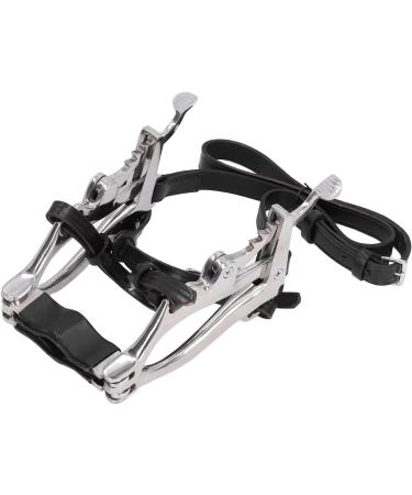 Household Garden Products Horse Mouth Speculum Angle Stainless Steel Dentistry Veterinary Cups Upper Lower Jaws with PU Leather Straps - Buy Online on GoSupps.com