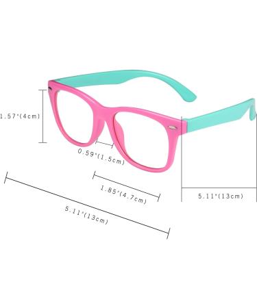 Aroncent 2PCS Anti Blue Light Glasses for Kids | Blue Light Filter for Boys & Girls Computer Glasses - Buy Online on GoSupps.com