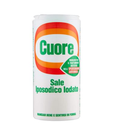 Cuore Bonomelli Cannamela Hyposodium Heart Salt 180 g