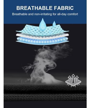 Medical Compression Stockings for Men & Women - 2 Pairs 20-30 mmHg Class 2 | Calf Support for Varicose Veins Edema & Sports - XL/2X Black - Buy Online on GoSupps.com