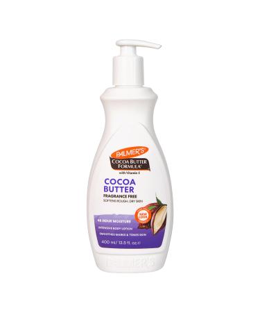 Palmer's Cocoa Butter Formula Body Lotion Fragrance Free 13.5 fl oz (400 ml) - Buy Online on GoSupps.com