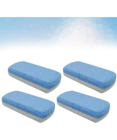 HEALLILY 4pcs Foot Pumice Cleaning Stone Foot Exfoliator File Scrubber Feet Hard Pedicure File Block Skin Callus Remover Scrubber for Women Men As Shown 4 Count (Pack of 1) - Buy Online on GoSupps.com