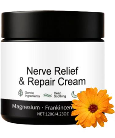Soothing Nerve Balm | 120 Grams of Moisturizing and Repairing Ointment - Soothing Ointment - for Feet Hands Legs Arms Lower Back Neck - Men and Women - Buy Online on GoSupps.com