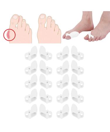 10 Pairs Hallux Valgus Toe Separators - Bunions Protector & Corrector for Pain Relief - Buy Online on GoSupps.com