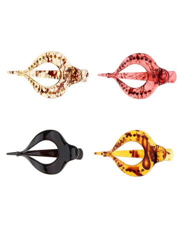 Fenteer Large Dark Brown Hair Clip - Hair Claw Clamp & Grip for Ponytails | International Shipping Available - Buy Online on GoSupps.com