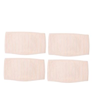 Coolhiya 4 pieces baby bump belt belly binder wrap.Anyible correction baby baby infant pink band belly navel belts for babies hernia truss support wrap child protective cover newborn