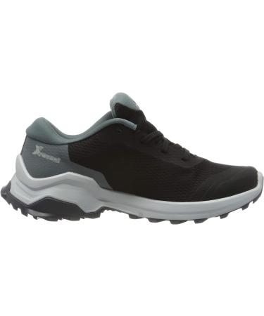 Salomon Women's X Reveal Gore-Tex Hiking Shoes 10 - Black/Stormy Weather/Ebony - Buy Online on GoSupps.com