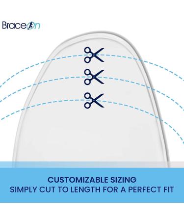 BraceOn AFO Swedish Deluxe Drop Foot Stabilizer - Women's Right | Moldable & Lightweight Polyethylene - Buy Online on GoSupps.com