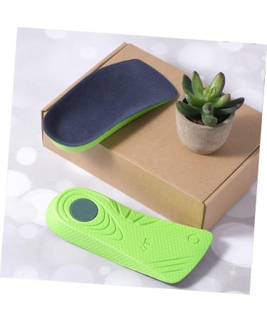 GLEAVI Orthotic Arch Supports - 3 Pairs Insoles for Fallen Arches & Leg Shaping | Clip Board Half Shoe Lifts - Buy Online on GoSupps.com