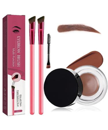 4D Hair Stroke Brow Stamp Brush  Eyebrow Hair Stroke Brush  Ultra-thin 4D Eyebrow Stamp Brush  Realistic Hair Stroke Eyebrow Brush Eye Brow Stamping Kit(Light Brown) - Buy Online on GoSupps.com