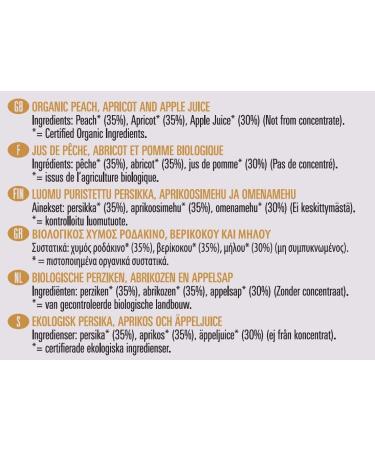 Biona Organic Peach Apricot Apple Juice 1L - Pure & Refreshing - Buy Online on GoSupps.com