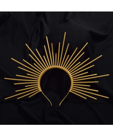 Graceart Sunburst Halo Crown Headband | Women's Hairband for Parties & Costumes Stylish Accessories - Buy Online on GoSupps.com
