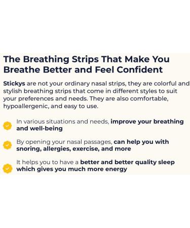 Breathing Strips for Snoring - Nose Strips for Enhanced Sleep - Ideal for Small Noses (Pink Patterned) - Shop Internationally - Buy Online on GoSupps.com