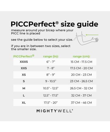 Mighty Well PICCPerfect Double Layer Olive X-Small Sleeve - Pack of 1 - Buy Online on GoSupps.com