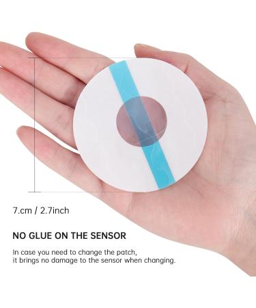 15 Waterproof Freestyle Libre 3 & Dexcom G6 Plasters | 30 Self-Adhesive Skin-Friendly 7cm Diameter Stickers for Swimming & Shower - Buy Online on GoSupps.com