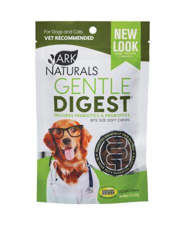 ARK NATURALS Gentle Digest, Vet Recommended Dog and Cat Prebiotics and Probiotics, Digestive and Immune System Support Single Pack