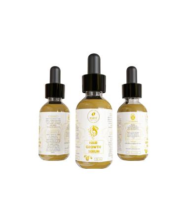 Edges Growth Serum - Natural Oil Formula for Hair Regrowth & Density - 60ML - Buy Online on GoSupps.com