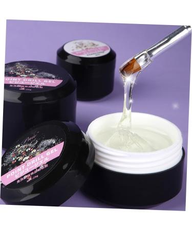 FRCOLOR 1pc Disposable Glue Tool Valid Rhinestones Accessories for Nail Rhinestone Sticking Gel Nail Glue Nail Art Sticking Accessory Nail Drill Glue Drill Stickers Hard Liquid 5x4cm As Shown - Buy Online on GoSupps.com