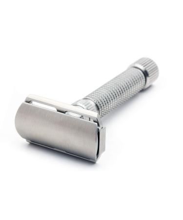 Rex Ambassador Wet Razor - 100% Stainless Steel Adjustable Double Edge Blade Handmade in the USA | Rex Supply Company - Buy Online on GoSupps.com