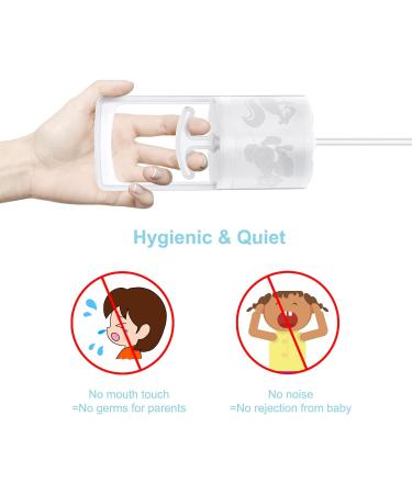 Pumpinose CHIBOJI Baby Nasal Aspirator | Powerful Hand Pump, Hygienic & Non-Invasive Nose Suction - Buy Online on GoSupps.com