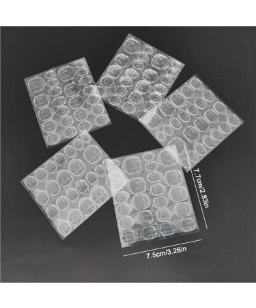dijiusidy 120 Pieces Nail Adhesive Tabs Practical Breathable Flexible Double-Side Tape Decoration Jelly Stickers for Manicure - Buy Online on GoSupps.com