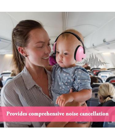 Lufeis Baby Hearing Protection Headphones | Noise Protection for Babies 3 Months to 2 Years | Pink Ear Protectors & Headphones for Children - Buy Online on GoSupps.com