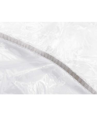 Colortrak Professional Bouffant Processing Caps - 100 Pack, 21 Inch Diameter, Clear Plastic - Ideal for Perms, Conditioners, Coloring - Single Use Shower Cap - Buy Online on GoSupps.com