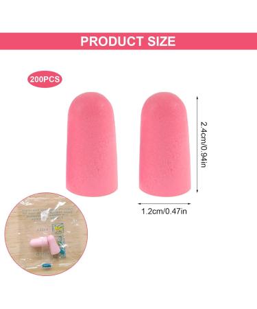 INGKE Ear Plugs 100 Pairs Foam Earplugs Soft & Reliable Noise Cancelling Ear Plugs for Sleeping Individually Wrapped Pink Earplugs for Kids Women Children Sleeping Snoring Music Work - Buy Online on GoSupps.com