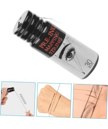 FOMIYES Eyebrow Ink Black Line Eyebrow Tattoos Ruler Eyebrow Mark Ruler Eyebrow Trimming Orthotics - Buy Online on GoSupps.com