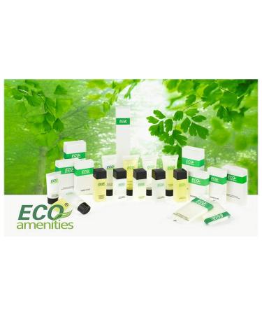 Eco Amenities Green Tea Scent Travel Size Conditioner - 72 Pack 1 oz Tubes - Bulk Case of Individually Packaged Hair Care Samples for Airbnbs - Buy Online on GoSupps.com