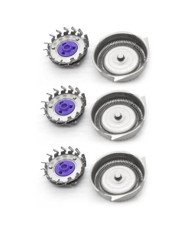 Generic Replacement Heads for Norelco Philips HQ6 Shavers - International Shipping Available - Buy Online on GoSupps.com