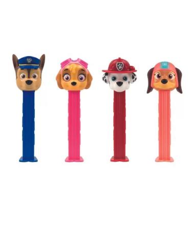 PEZ Dispensers and EXTRA Cola Refill Pack Retro Candy Sweets (Paw Patrol RANDOM &refills 1 Pack) Paw Patrol RANDOM &refills 1 Count (Pack of 1)