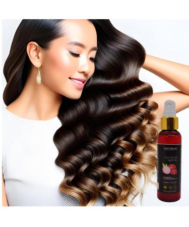 Premium Hair Growth Oil 2 fl oz - Rosemary Castor Jojoba Coconut Avocado & More | Heat Protectant & Nourishing Formula for Healthy Hair - Buy Online on GoSupps.com