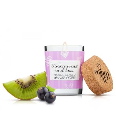 MAGNETIFICO ENJOY IT! Massage candle 70ml Blackcurrant KIWI