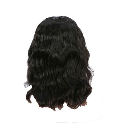 Kashyk 14 inches hair wig black pointed front wigs synthetic wig long curly hair for woman synthetic wig synthetic hair lace front g for women wigs