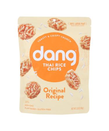 Dang Coconut Crunch Sticky Rice Chips, 3.50 Ounce - 12 per case.