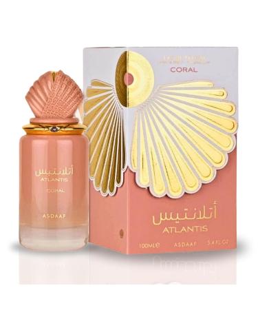 Asdaaf Atlantis Blue & Coral Atlantis - EDP Sprays 100ML (3.4 OZ) Long Lasting Scents Arabian Perfumes For Men & Women. (Value Pack) 3.4 Fl Oz (Pack of 1) Value Pack - Buy Online on GoSupps.com