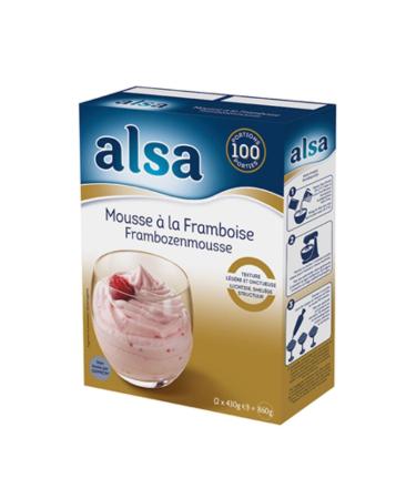 Alsa Raspberry Mousse 860g 100 Servings