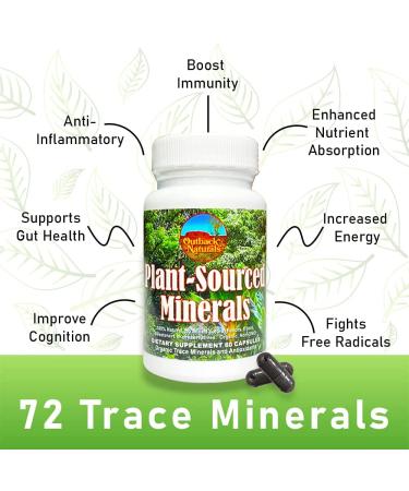 Organic Humic and Fulvic Acid Supplement - 72 High Absorption Trace Minerals - Promotes Hydration, Electrolyte Balance, Gut Health, Cognitive Function & Immune System Support - 60 Count - Buy Online on GoSupps.com