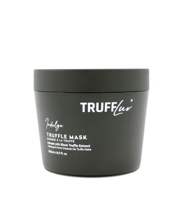 TruffLuv | Indulge Collection Truffle Mask  Infused with Black Truffle Extract  Hydrating and Strengthening Hair Mask  Anti-Aging & Enhances Shine  Paraben Free  Sulfate Free  16.9 Fl Oz 16.90 Fl Oz (Pack of 1)