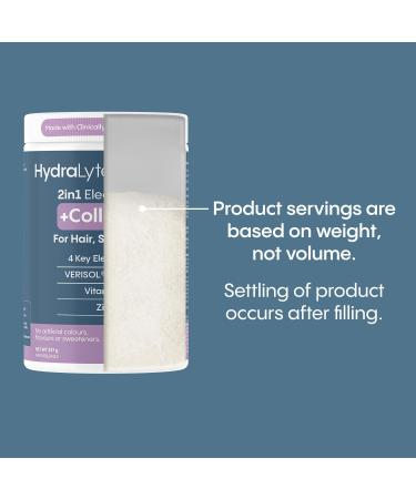 HydraLyte Plus Collagen Powder Electrolytes + VERISOL Collagen for Hair Skin and Nails Daily Hydration Powder Collagen Peptides Vitamin C and Zinc (Strawberry Lemonade Flavour 40 Serves) - Buy Online on GoSupps.com